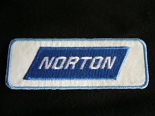 Norton Patch Aufnäher Aufbügler Commando Badge Vintage Dominator Manx Atlas