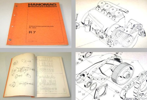 Hanomag raupenbagger - hanomag, r7