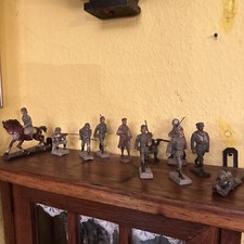 Konvolut massefiguren soldaten - massefiguren,