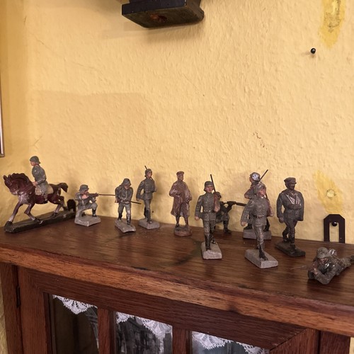 Konvolut massefiguren soldaten - konvolut,