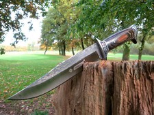 Buschmesser mit lederscheide - mit,