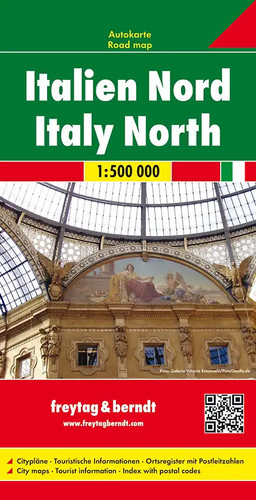 Italien nord autokarte - italien,