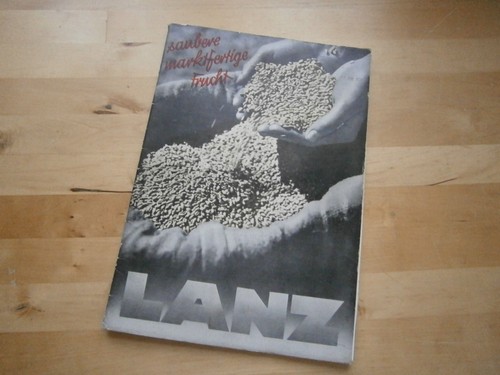 Lanz große werbeschrift - große,