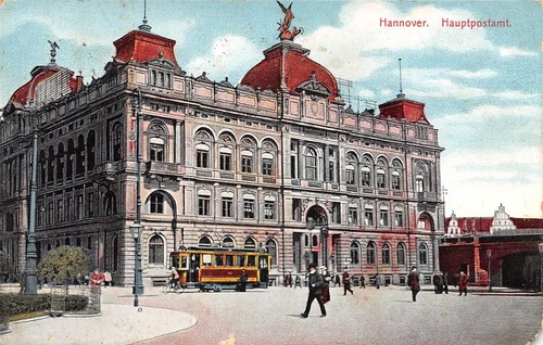 406854 hauptpostamt - 406854), ak