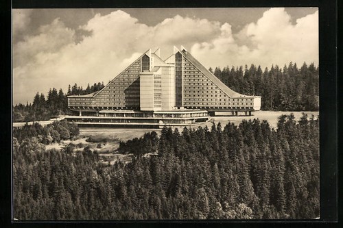 Ansichtskarte oberhof - oberhof, in