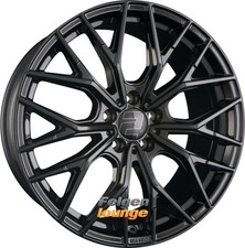 4 Alufelgen 2DRV WH37 Schwarz Glänzend Lackiert (SW+) 8,5x19 ET46 5x114,3