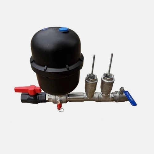 Zoll doppelventil edelstahl - 1-zoll,