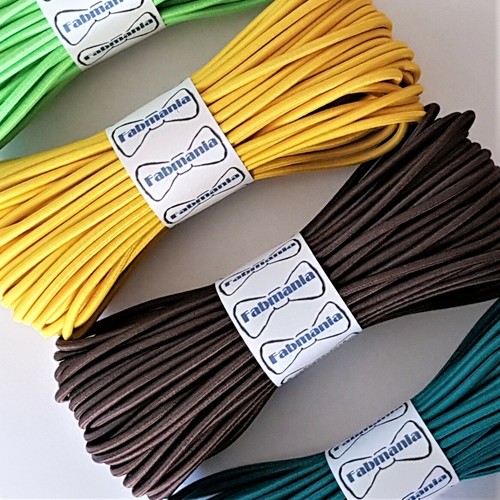 Rund gummikordel stretch - gummikordel,