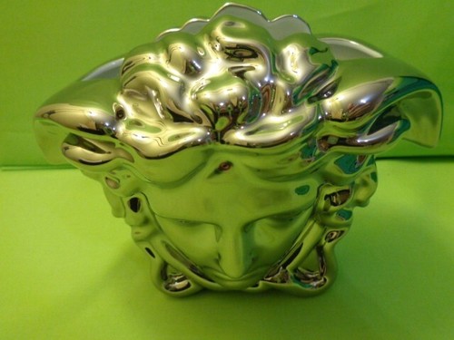 Vase grande medusa silber - vase,