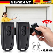 2X Garagenöffner Handsender für Hormann EcoStar RSC2/RSE2-433 Liftronic 433MHz