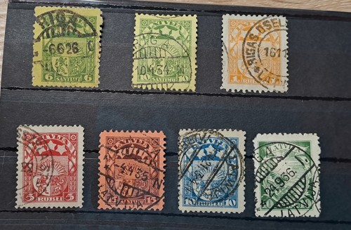 Lettland 1921 lot - lettland,, 1921,