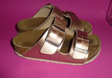 Kinder Mädchen orig. Birkenstock Arizona rose gold Schuhe Sandalen nude 26 schma