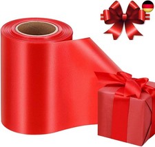 Geschenkband Satinband Rot