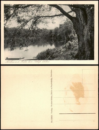 Postcard nerchau grimma mulde - postcard,