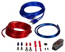 Crunch CRK10 10qmm Endstufen Verstärker Anschlußset Stromkabel Cinchkabel Komple