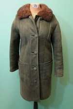 Lamm Fell Mantel ca 42/L echt