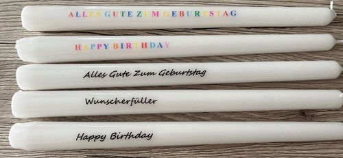 Kerzen stabkerzen geburtstag - stabkerzen,