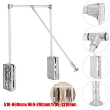 Kleiderlift Wardrobe Lift 20kg Kleider Liftbeschlag Kleiderstange Garderobenlift