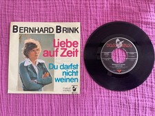 Bernhard Brink – Liebe Auf Zeit - Hansa 17 483 AT - Single Vinyl