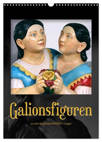 Galionsfiguren wandkalender - galionsfiguren, (wandkalender