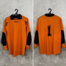 SCHALKE 1997 1998 TORWART FUSSBALLTRIKOT #1 JENS LEHMANN ADIDAS TRIKOT GR. L