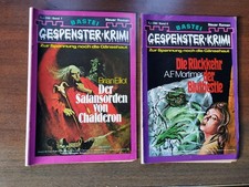 7x Gespenster Krimi Romanhefte Band 2- 8 inkl. Band 5 Jason Dark (John Sinclair)