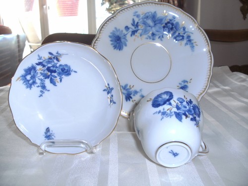 Meissen mokkagedeck teilig - meissen-mokkagedeck, 3-teilig