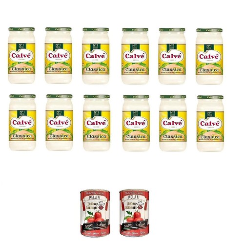 12x calvé klassik mayonnaise - 12x,