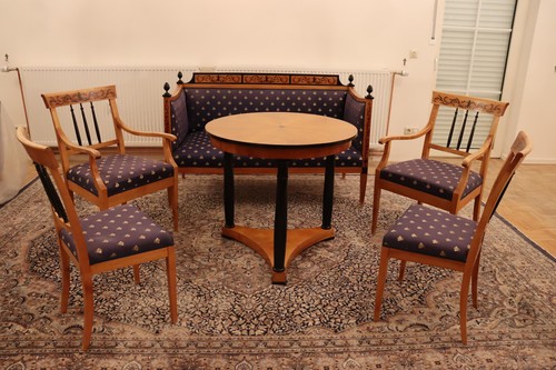 Antike neo biedermeier salon - antike,