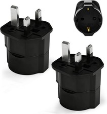 2 Stück Reiseadapter UK