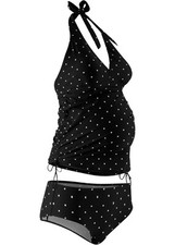 2-tlg Tankini mit Neckholder