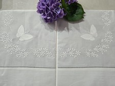 Besticktes Bettwäsche Set aus