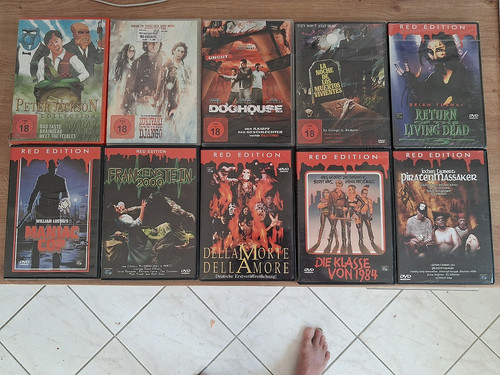 Dvd konvolut horror action - horror, fsk
