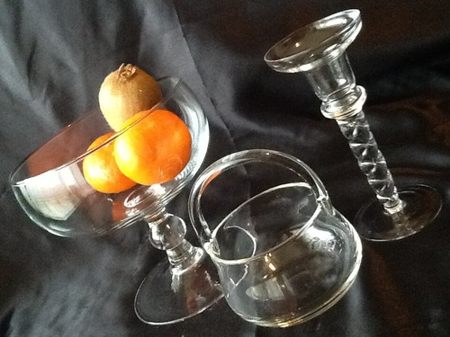 Kristallglas pressglas schale - kristallglas,