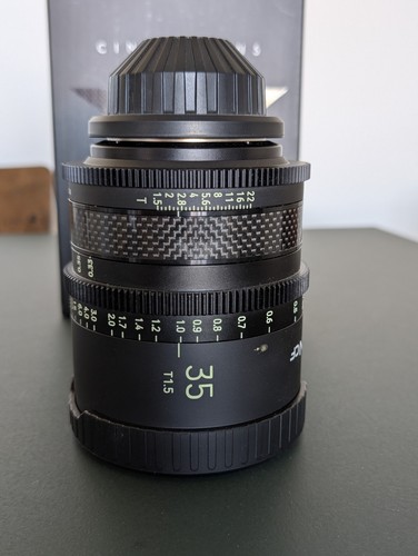 Xeen 35mm pro cinema - cf, t1.5