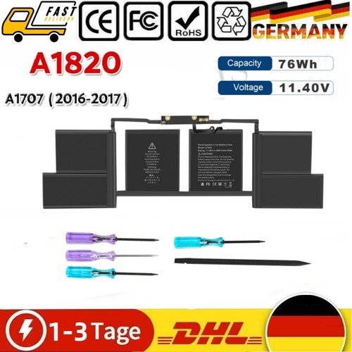 A1707 a1820 akku für macbook - akku,