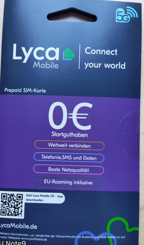 Lycamobile sim karte für nur - sim,