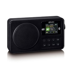 KENDO portable DAB+ 24EX Digitalradio Bluetooth FM-Radio Akku Sleeptimer Display