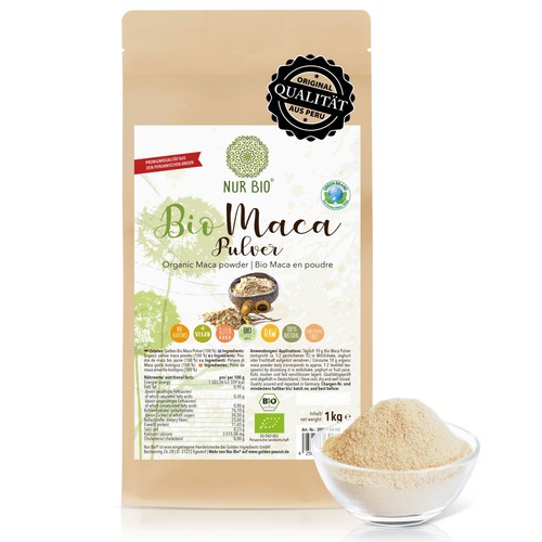 Nur bio - maca, pulver