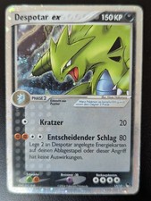 Despotar ex Pokemon Karte