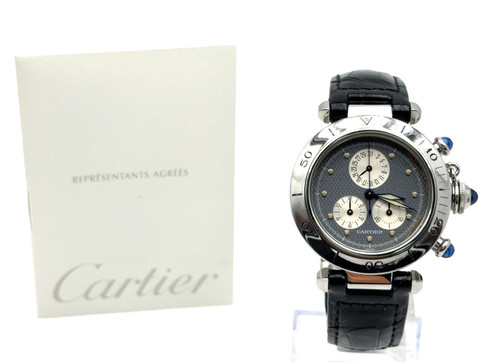 Cartier pacha chronograph uhr - chronograph,