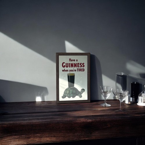Guinness when you tired - guinness, "when