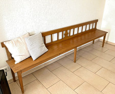 Sitzbank Holz antik -um 1825-