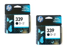 2 x Original HP Tinte Nr. 339 Deskjet 5740 5940 6620 6840 9800 Office - C8767EE