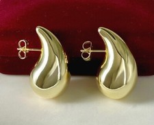 Edelstahl Goldene Tropfen