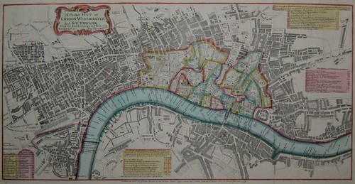 London pocket map - a,