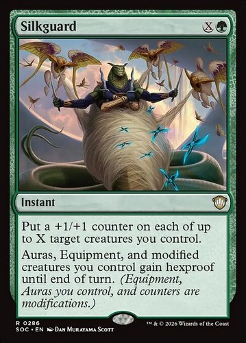 Mtg silkguard commander - *mtg:,