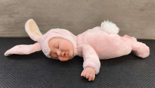 Anne geddes puppe hase rosa - puppe,
