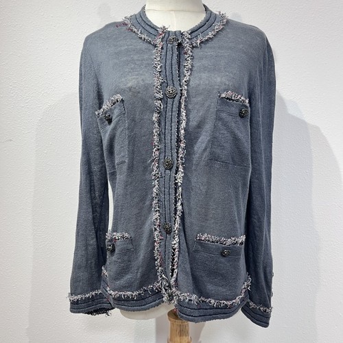 Chanel strickjacke mit - chanel,
