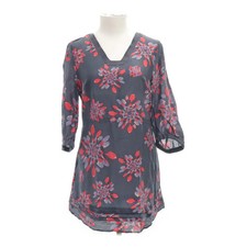 Spoom, Kleid, Größe: 36, Blau/Rot/Mehrfarbig, Blumen, Damen #czI